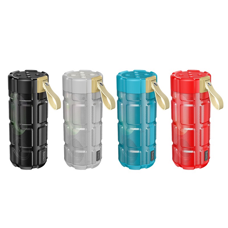 Loa bluetooth siêu bền Hoco HC7 5.0 đèn led công suất 10W (NHIỀU MÀU)