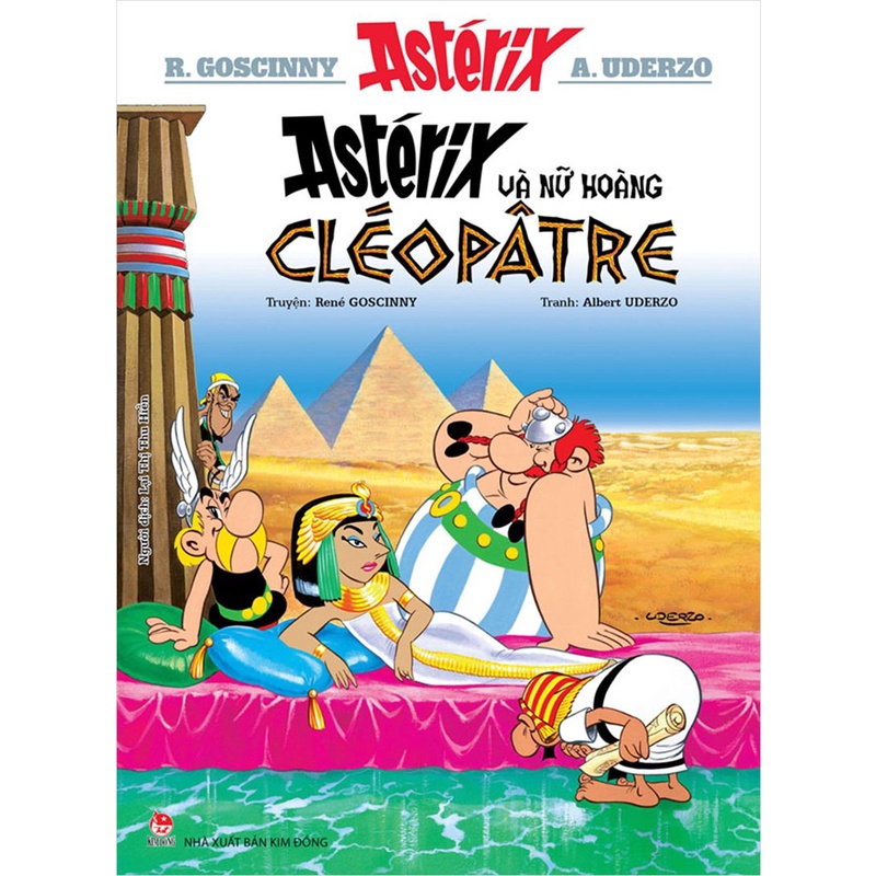 Sách - Astérix - Astérix và nữ hoàng Cleopatre