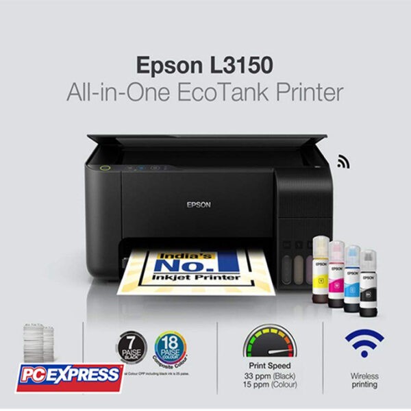 Máy in màu đa năng Epson L3150 (khổ A4)