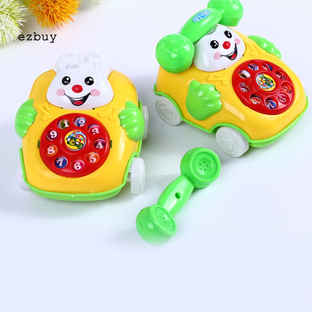 Điện Thoại Đồ Chơi Dây Kéo Hình Mặt Cười Cho Bé