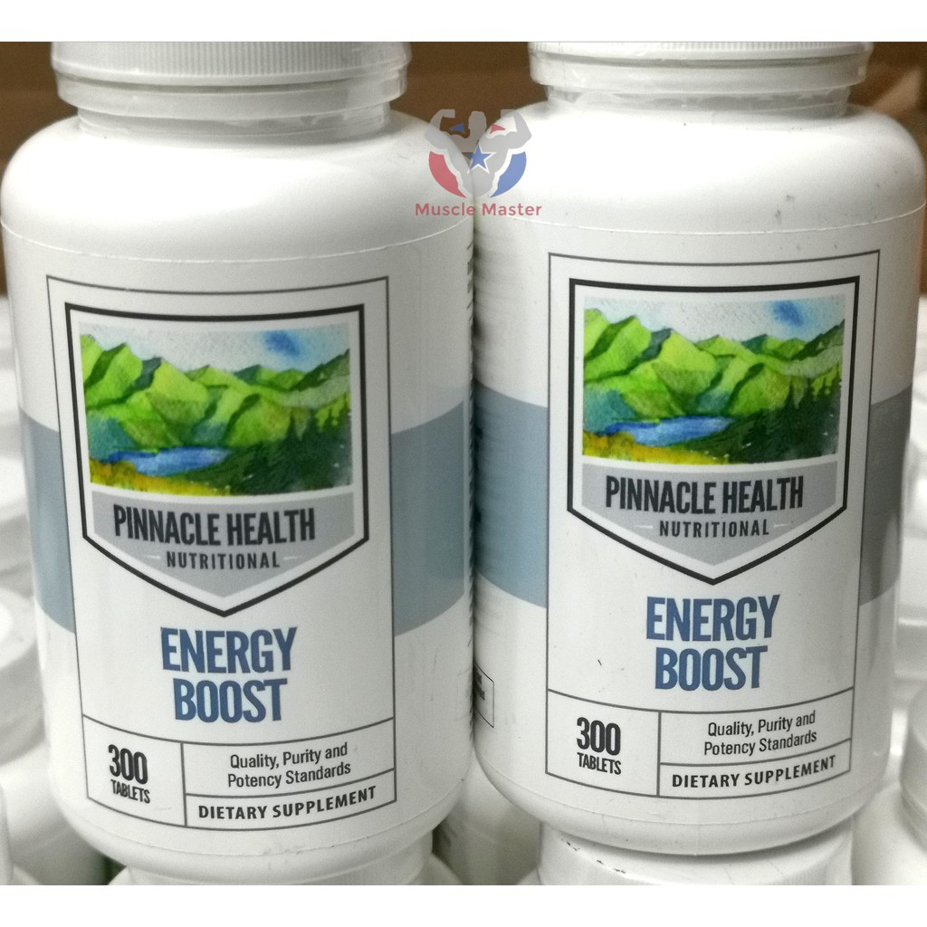 Thực Phẩm Bổ Sung Caffeine Tăng Năng Lượng, Tỉnh Táo, Tập Trung Pinnacle Health Energy Boost 210mg Caffeine 300 Viên