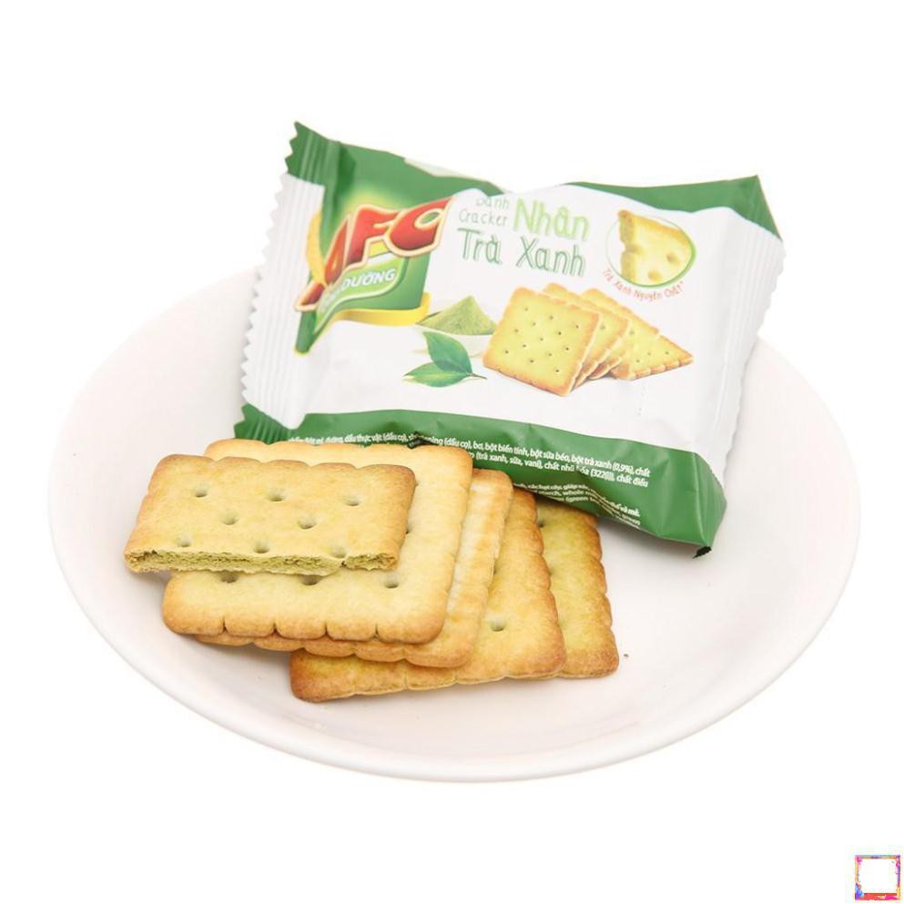 Bánh AFC Cracker Nhân Trà Xanh 300g 123 [ca] xyz