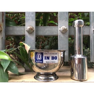 Bộ chày cối inox size 16cm