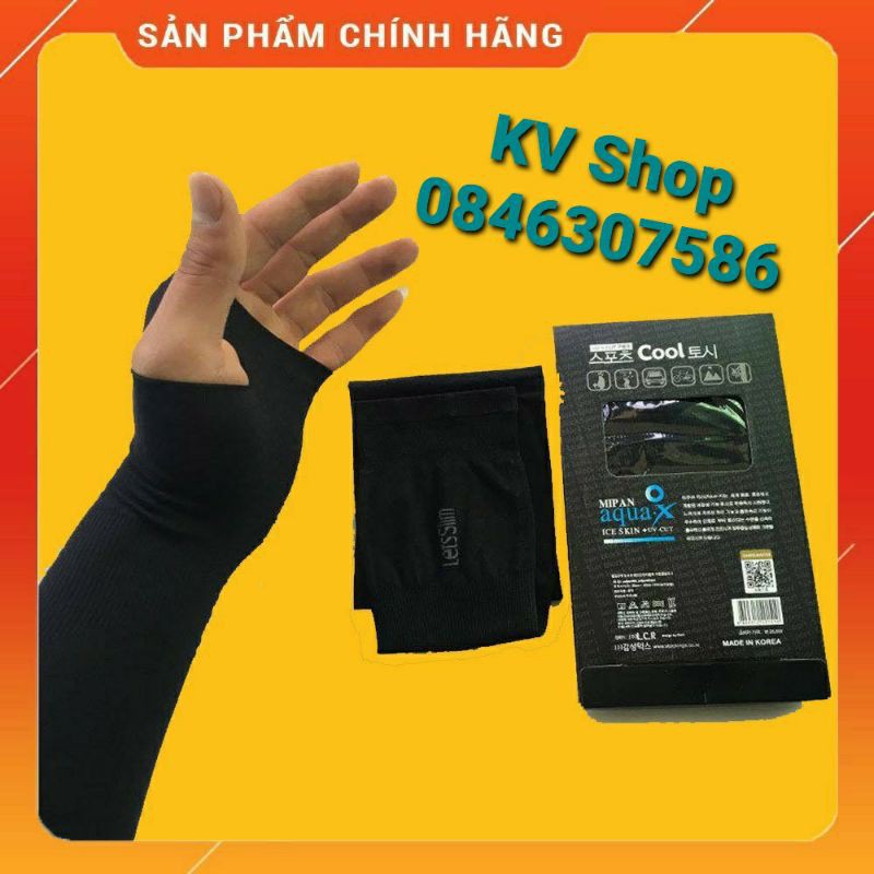 Găng Tay Chống Nắng Xỏ Ngón Lest Slim , Chống Tia UV - Chất Liệu Vải Dày - Co Giãn Tốt