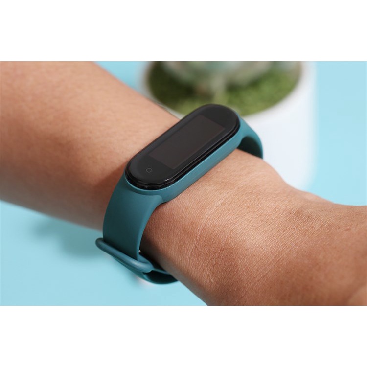 Dây nhựa TPU MVW cho Miband 5 Xanh M001-05-05