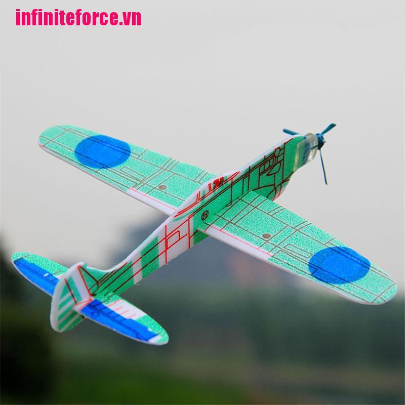 Máy Bay Xốp Ném Bằng Tay Giải Trí 19Cm