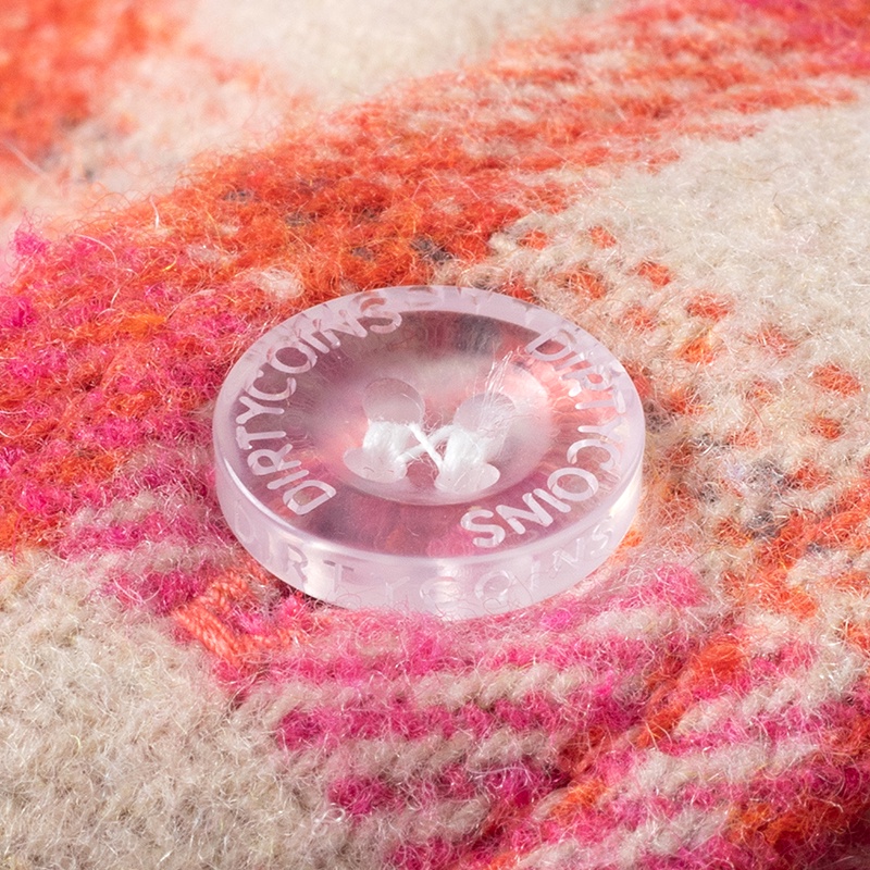 Áo Dico Love Flannel Jacket - Pink