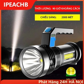 Đèn Pin Mini  cầm tay led, đèn pin siêu sáng chiếu xa, công suất cao lên đến 2000M