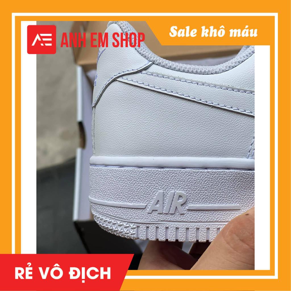 [Mã FAXANH245 giảm 10k đơn từ 50k] Giày Thể Thao Aiir Force 1 af1 trắng nam nữ, Giày af1, giày sn trắng | BigBuy360 - bigbuy360.vn