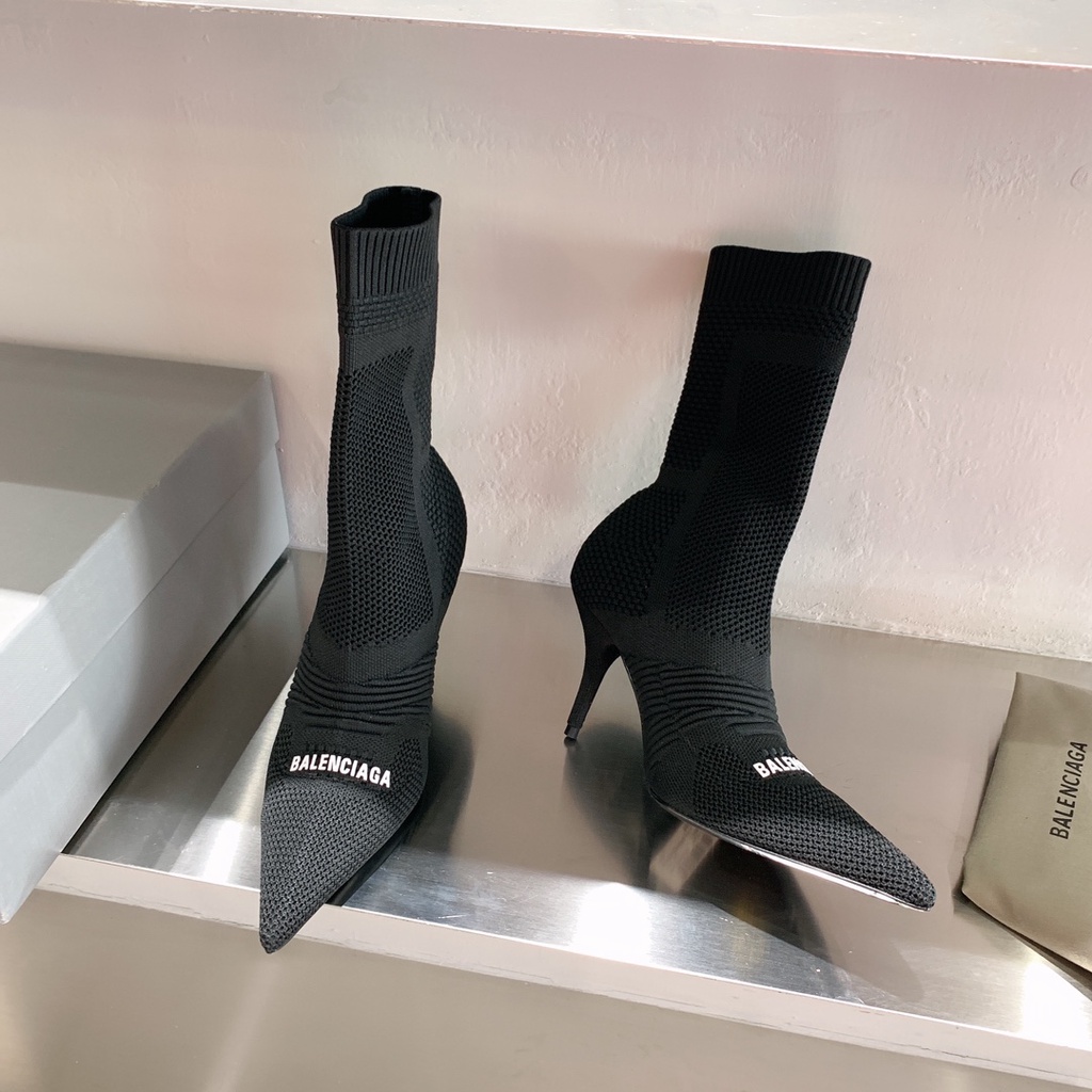 Boot vải thời trang cao cấp Balenciaga phong cách thời thượng, thu hút