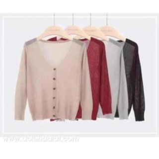 Áo len nữ cardigan