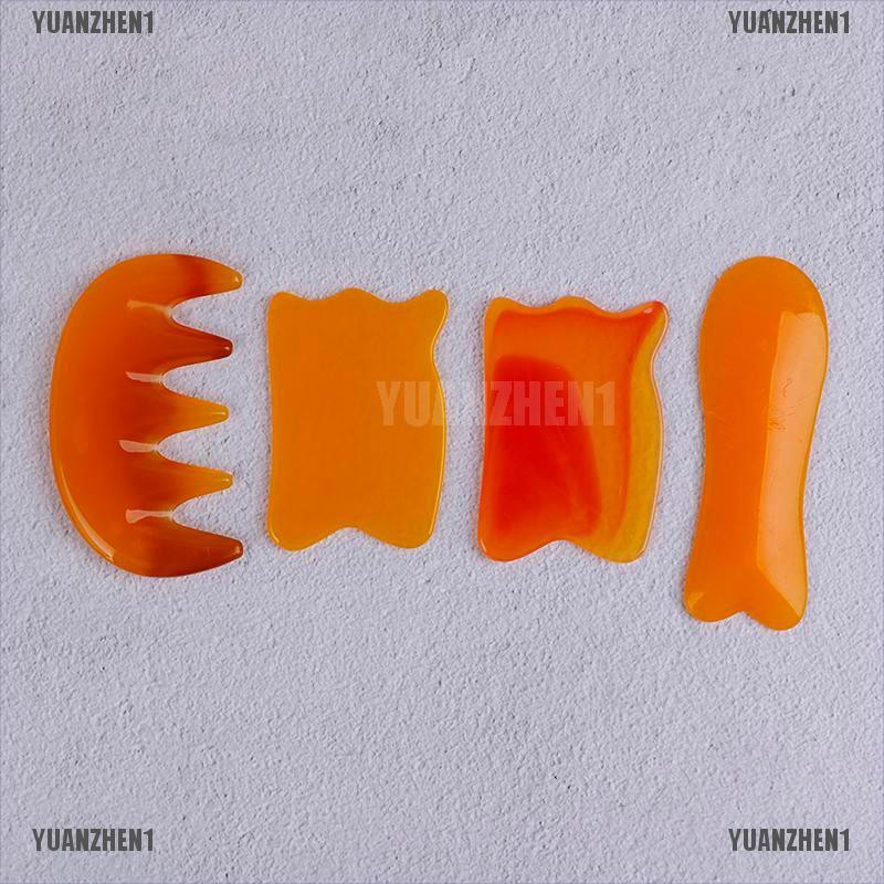 [YUANZHEN1] Tấm Cạo Mát Xa Mặt / Cổ Bằng Nhựa Resin