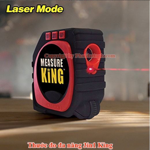 Thước đo đa năng kĩ thuật số MEASURE KING 3 trong 1.