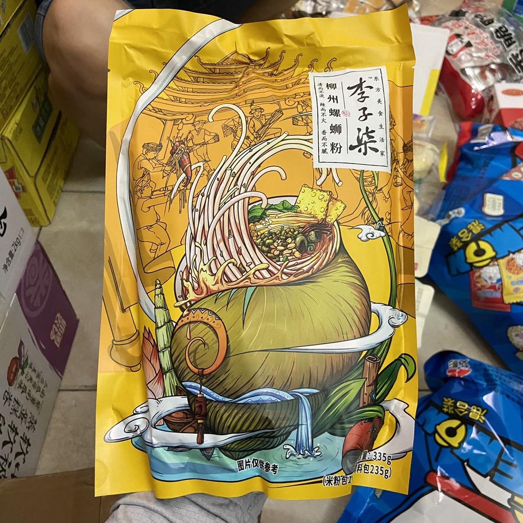 BÚN ỐC LIỄU CHÂU LÝ TỬ THÂT 💖Gói 340gr đầy đủ gia vị đi kèm