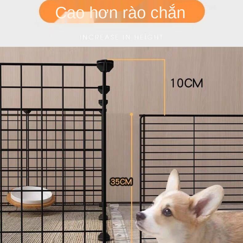 Hàng rào cho chó chuồng trong nhà Cỡ nhỏ và vừa Teddy Hộ gia đình cách ly Cửa bảo vệ vật nuôi <