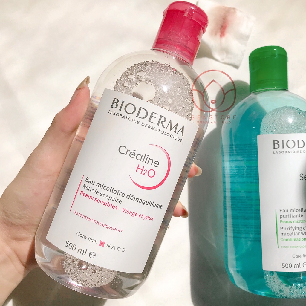 COMBO NƯỚC TẨY TRANG Nhật VÀ BIO.DERMA