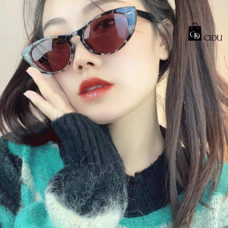 Kính râm Bầu Dục Gọng Đồi Mồi Cidu Mk22