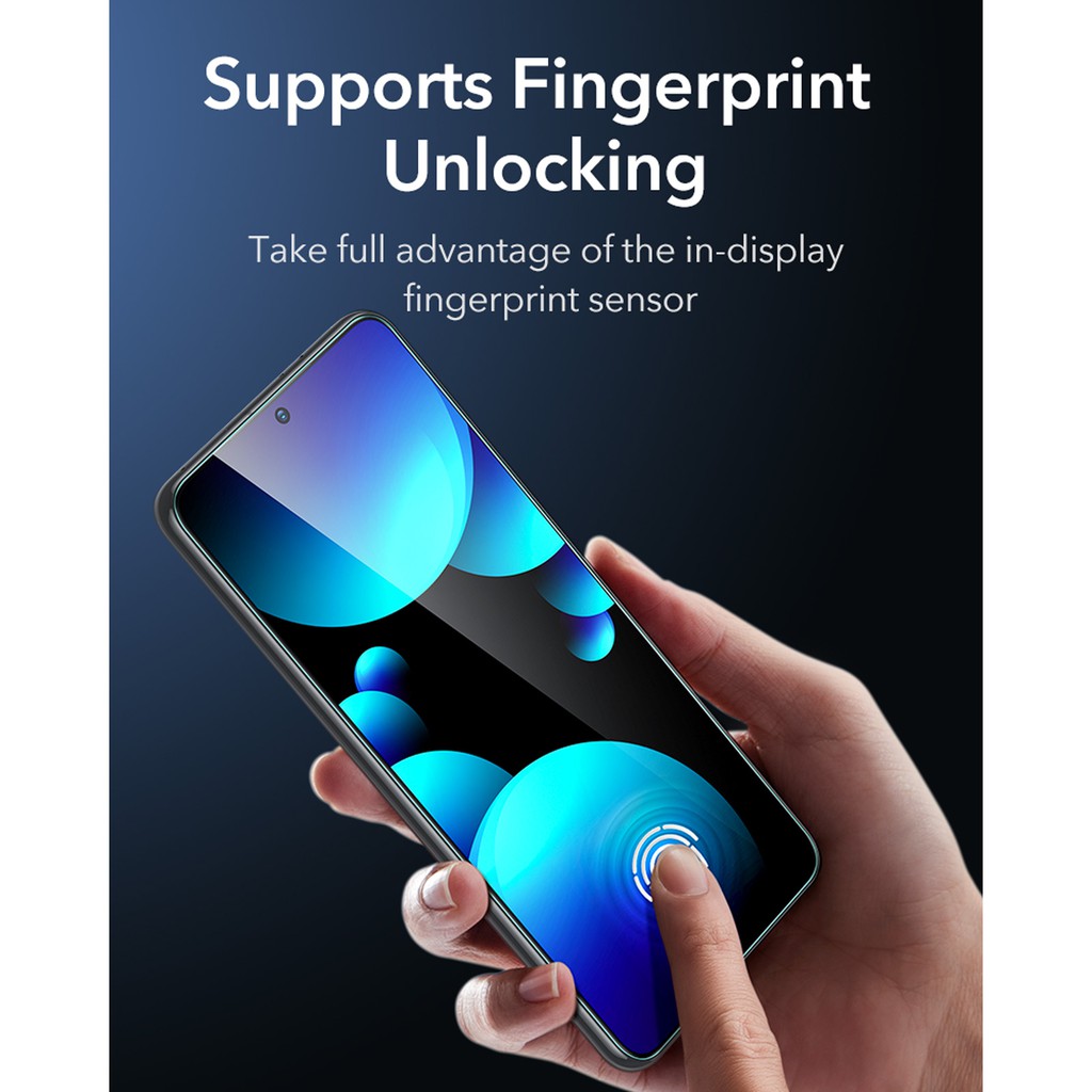 Set 3 Miếng Dán Bảo Vệ Màn Hình ESR Dành Cho Samsung Galaxy S21 S21 Plus S21 Ultra 5g