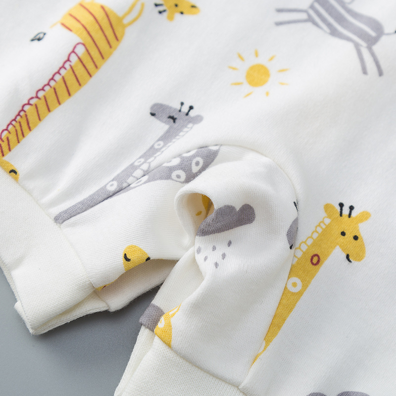 Baby Romper Jumple Clothing Kids Cartoon Printing Short Sleeves Pajamas Newborn Infant Cotton Clothes Babies' Fanshion Bodysuit Onesie