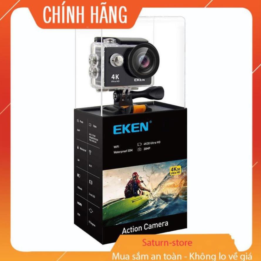 Camera hành trình Eken Ultra HD Wifi quay video 4K tặng đầy đủ bộ phụ kiện sports lắp đặt trên cả ô tô xe máy chính hãng