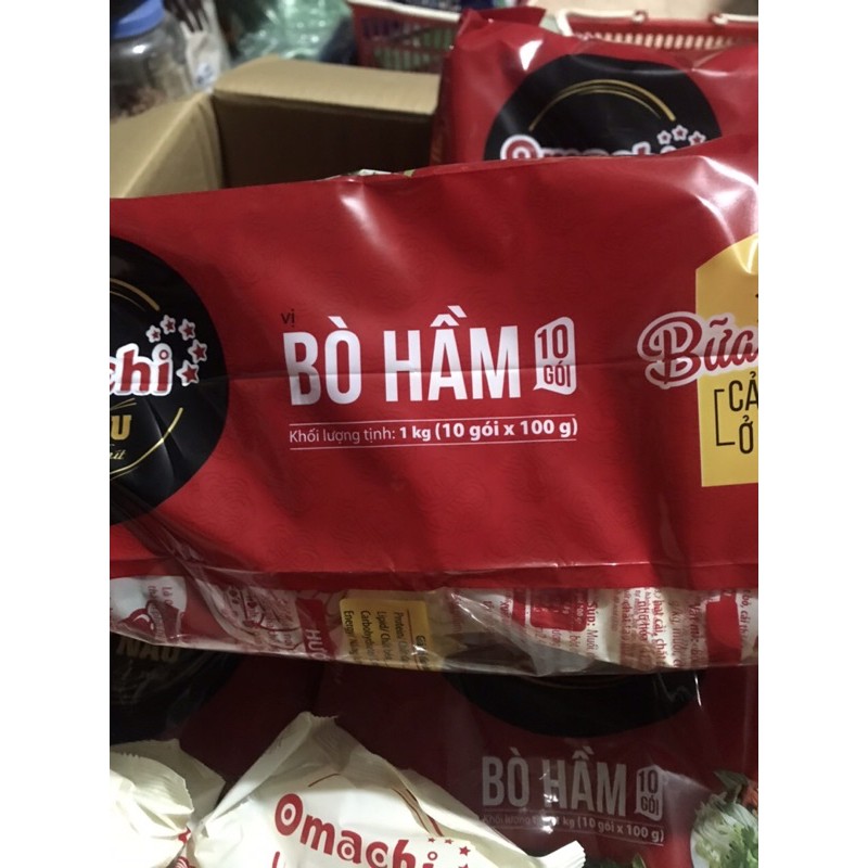 Gói Mì Bò Omachi Sợi Lớn Nấu 4 Phút 100g (mẫu mới) | BigBuy360 - bigbuy360.vn