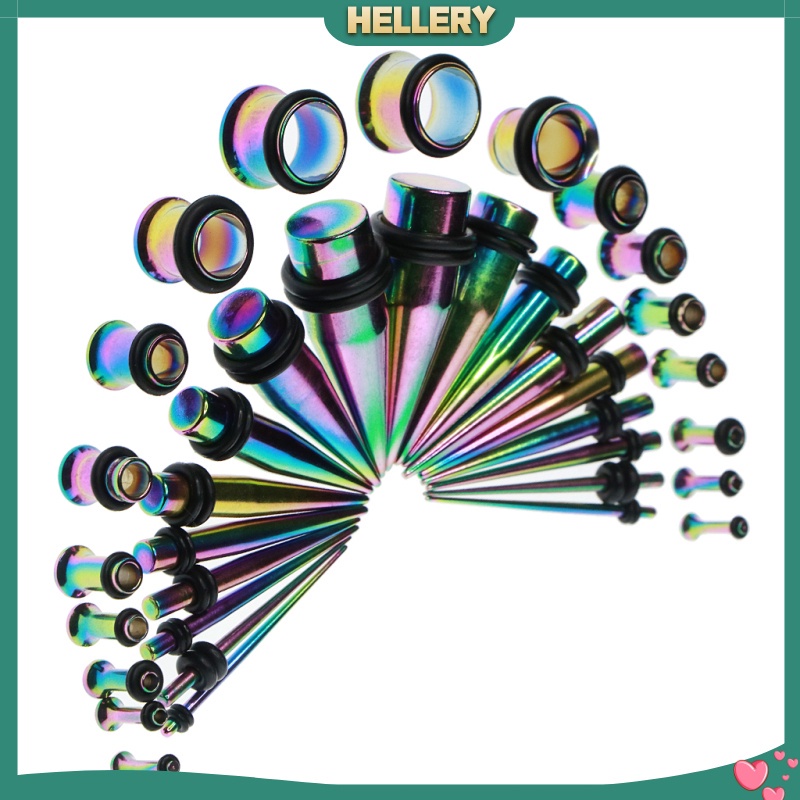 Set 36 Dụng Cụ Nong Tai 14g - 00g Chất Lượng Cao