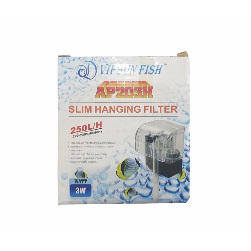 Lọc Thác VIPSUN AP 203H - Lọc Treo AP 203 Hồ Cá
