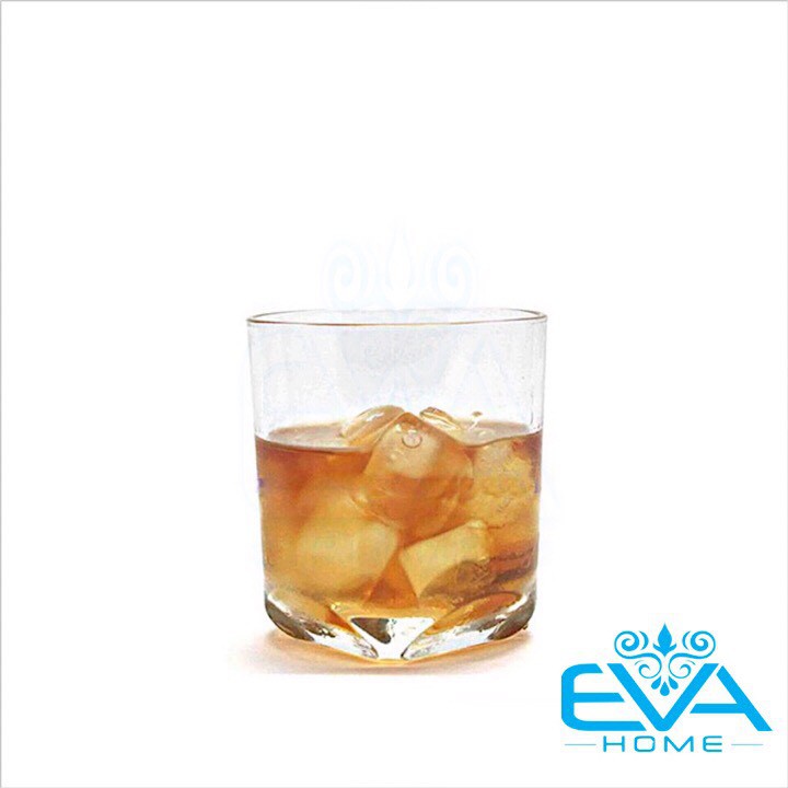 Bộ 12 Ly Thủy Tinh Uống Trà Bầu Lùn Góc 225ml
