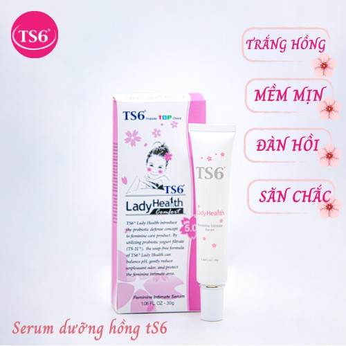 [ Set 2 Dưỡng hồng đa năng TS6] Dung dịch vệ sinh cao cấp TS6 + Serum dưỡng hồng TS6