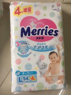 Bỉm dán MERRISE NHẬT BẢN (nội địa)