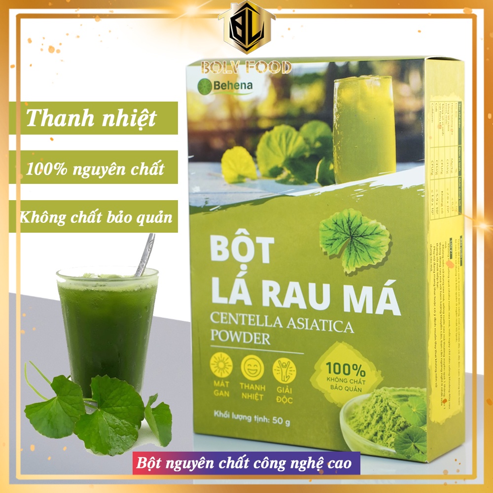 Bột rau má Behena nguyên chất 50gr - Bolyfood