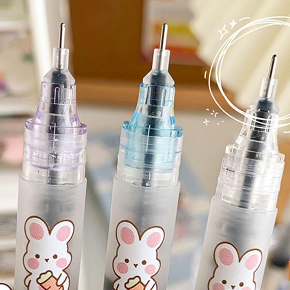 PISTA Set 6 Bút Bi Kiểu Dáng Hoạt Hình Dễ Thương