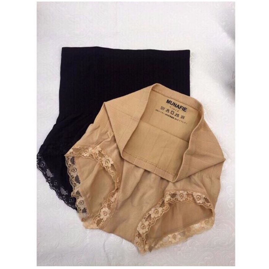 Quần Gen Bụng NB 02 Viền Ren Munafie Ôm Bụng Tôn Dáng | BigBuy360 - bigbuy360.vn