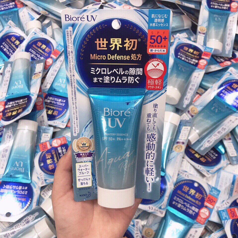 [Mẫu 2019] Kem Chống Nắng Biore UV Aqua Rich Watery Essence/Gel SPF 50+/ PA++++ 50ml/90ml