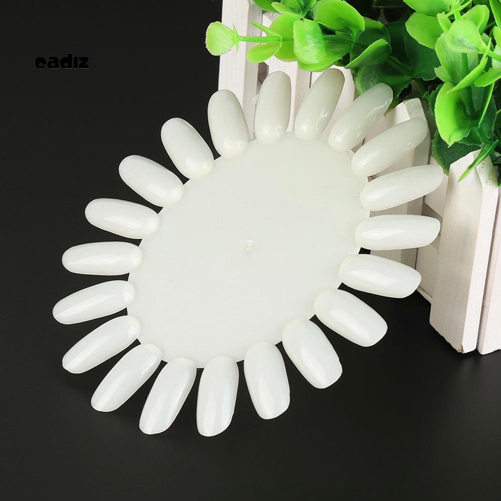 [Hàng mới về] Khuôn Trưng Bày 20 Màu Móng Tay Độc Đáo Tiện Dụng