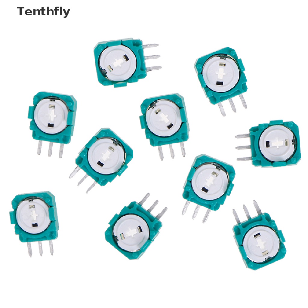 Set 10 Mô Đun Cảm Biến Chiết Áp 3D 3 Pin Thay Thế Chuyên Dụng Cho PS4 On