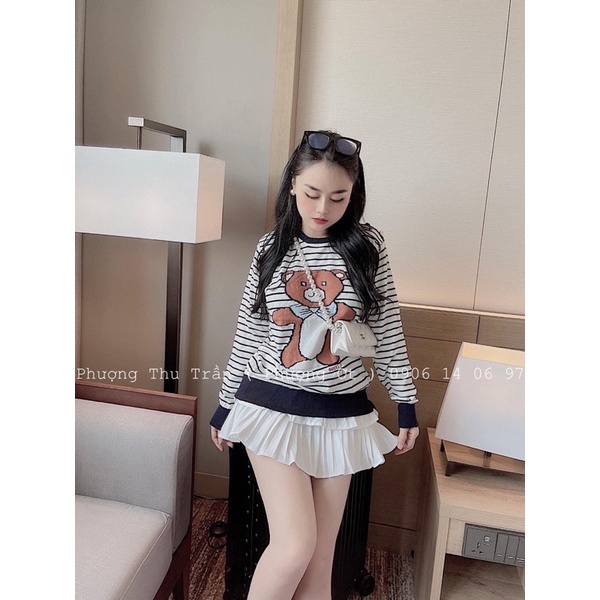 Áo kẻ gấu nâu TT6