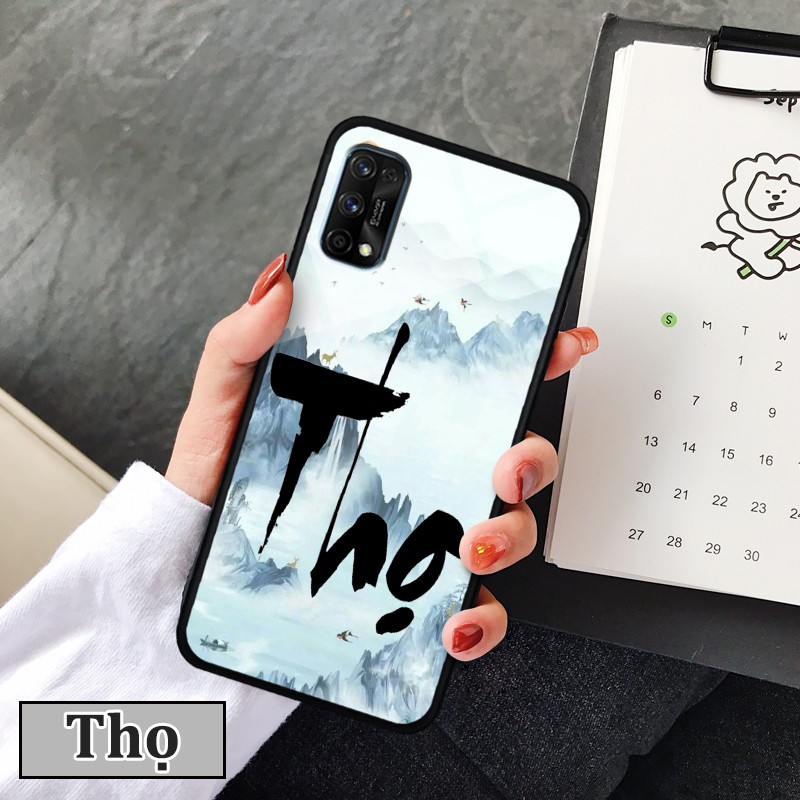 Ốp lưng Realme 7 Pro - In chữ thư pháp