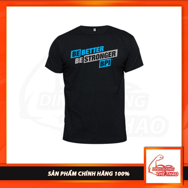 [FREE SHIP] Áo Thun Ngắn Tay Không Cổ với Logo BpiSports.