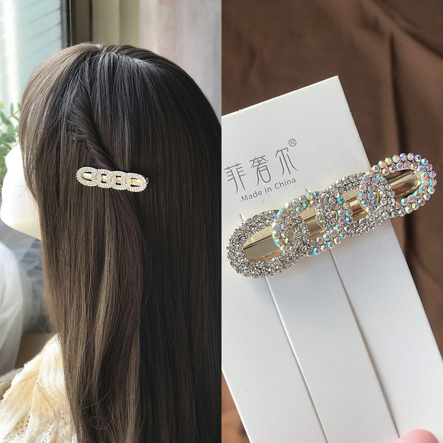 Kẹp tóc đính đá/ ngọc trai nhân tạo toàn diện phong cách Hàn Quốc cho nữ