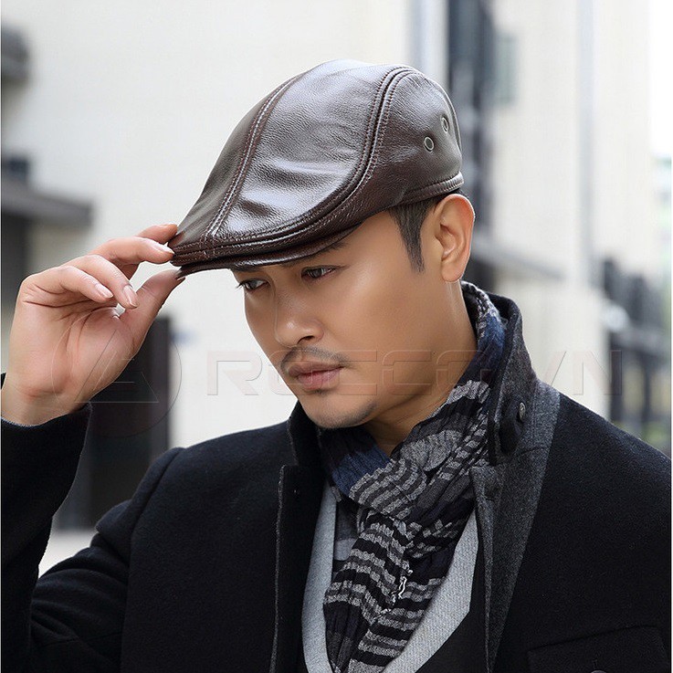 Mũ bê rê da cừu cao cấp