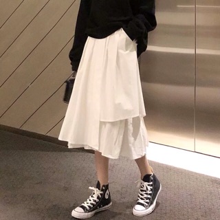ORDER Chân váy vạt lệch ulzzang