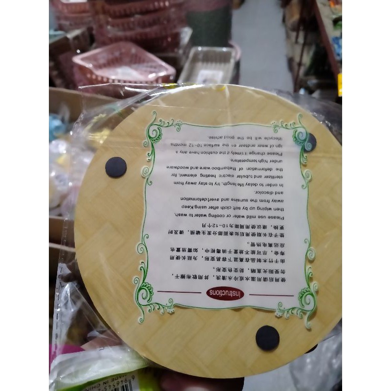 Lót nồi , xoong tre  trúc 2size