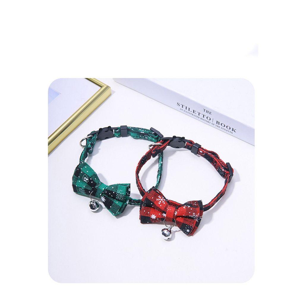 LEISURE Vòng Cổ Thú Cưng Gắn Chuông Nhiều Màu Dễ Thương Không Độc Hại