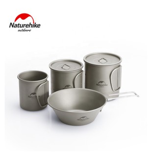 Cốc Titanium siêu nhẹ Glamping NatureHike NH20CJ005