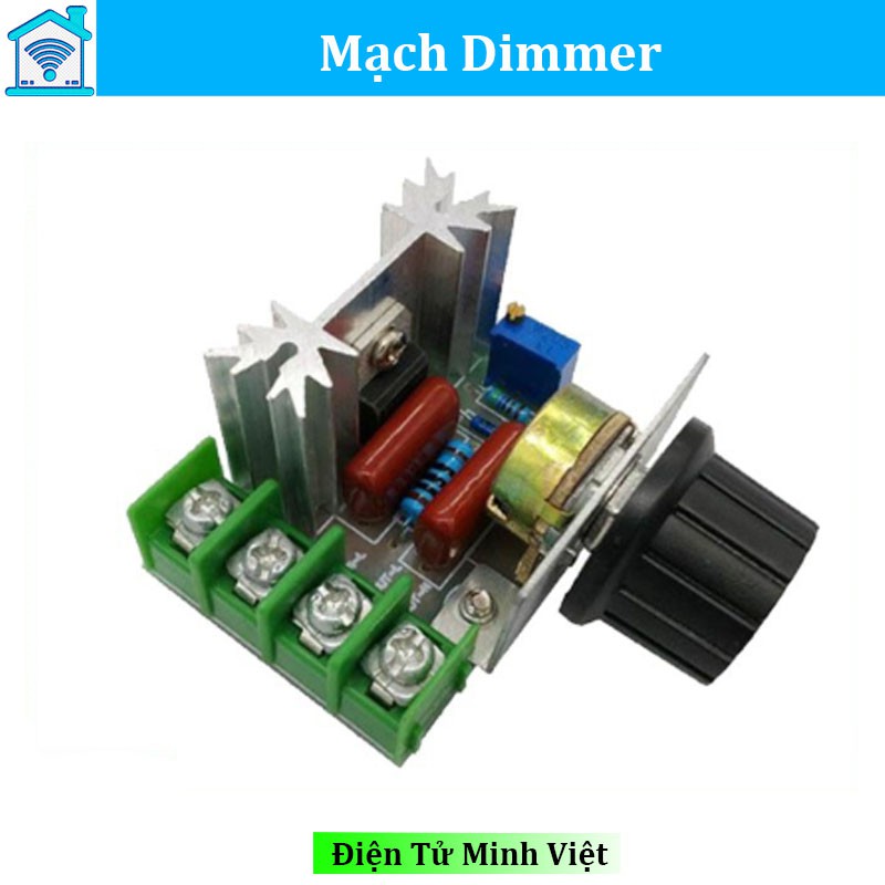 Mạch Điều Chỉnh Tốc Độ Quạt Và Độ Sáng Bóng Đèn - Mạch Dimmer 2000W