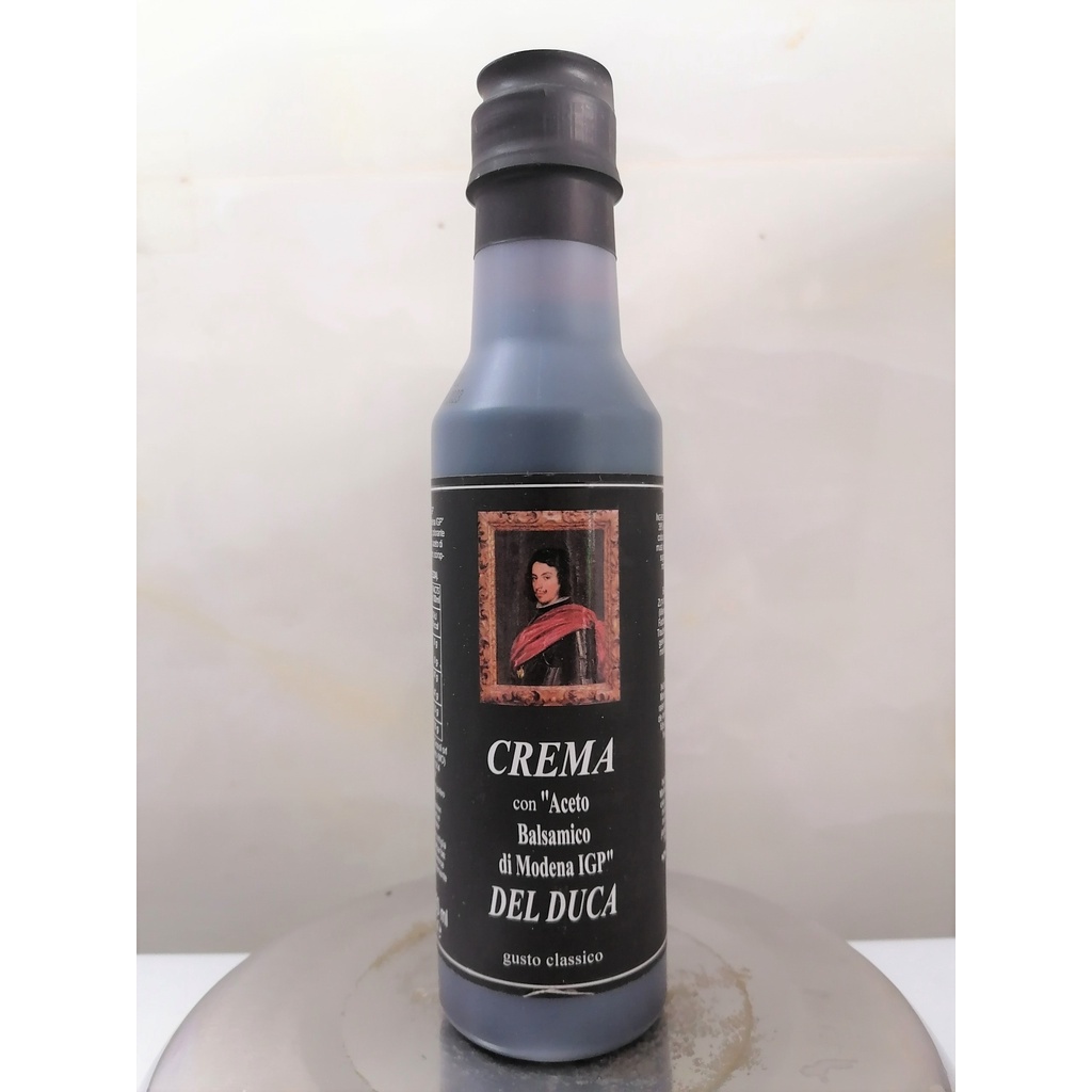[250ml – Classic] GIẤM KEM TRUYỀN THỐNG Crema [Italia] ACETO DEL DUCA Glaze with Balsamic Vinegar of Modena (cff-hk)