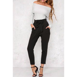 Quần baggy cột dây eo