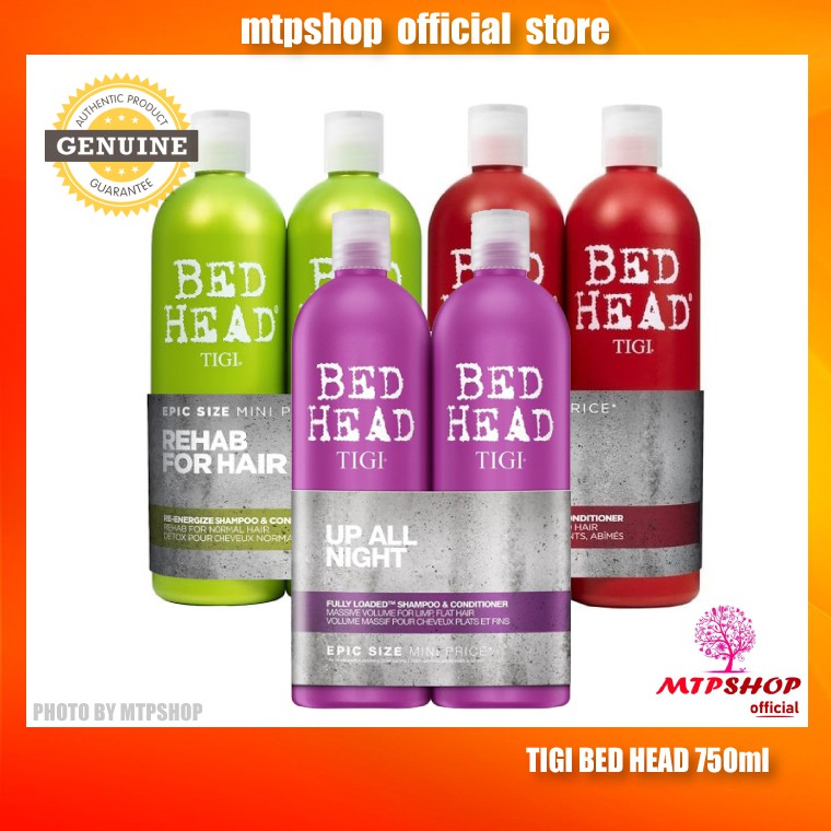 [ĐỦ MẦU] CẶP DẦU GỘI XẢ TIGI BED HEAD 750ml