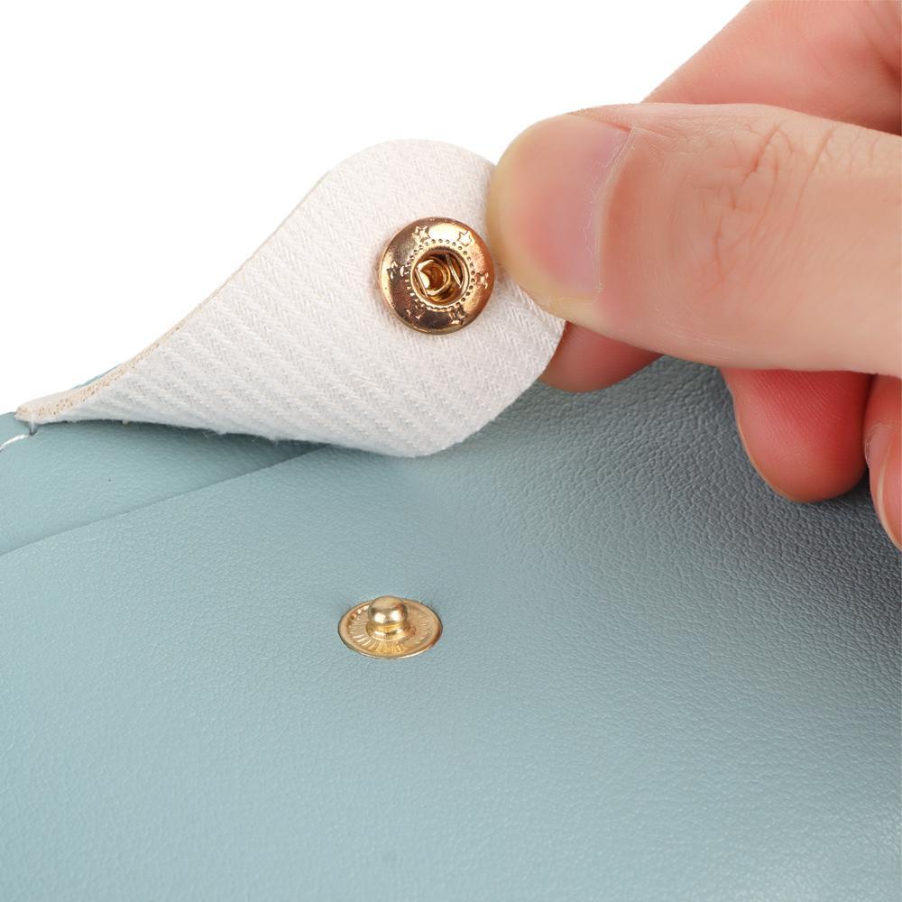 EBINLANDS Ví Nữ Mini Màu Trơn Thời Trang